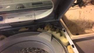 Samsung top load washer dc error unbalanced fix [upl. by Hpotsirhc855]