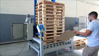 Dispensador de pallets DG para líneas de producción automáticas [upl. by Landes]