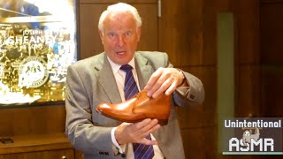 Unintentional ASMR 👞 Traditional Leather Shoe Salesman in London [upl. by Eldora671]