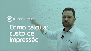 Como calcular custo de impressão  planilha grátis [upl. by Nylirej]