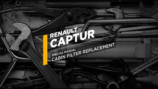 Cabin Filter Replacement  Renault Captur  WP2111 [upl. by Dionysus322]