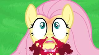 Fluttershy vs Pinkie Pie Smile HD [upl. by Ibbie]