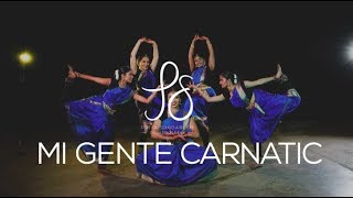 Mi Gente Carnatic Indian Raga  Priya Sundaresh Choreography [upl. by Eelirak]