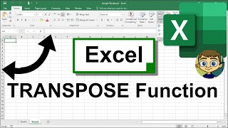 The Excel TRANSPOSE Function [upl. by Kwon]