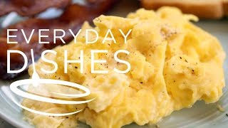 How to Make Fluffy Scrambled Eggs [upl. by Mcdougall]