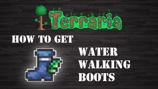 Terraria  quot Water Walking Boots quot How To Get Step by Step [upl. by Bowra]