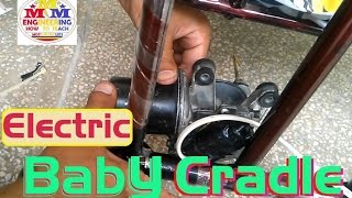 Auto cradle for babies how made electric cradle Hindi [upl. by Hayyim]