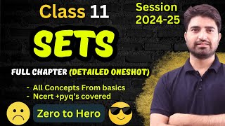 Sets Class 11 Maths  Class 11 Maths Chapter 1 Sets  Full Chapter  One Shot Video  202425 [upl. by Mungo707]