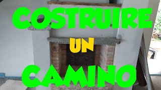 Costruire un camino  Caminetto fai da te [upl. by Eelrak]