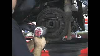 How to Remove the Brake Backing Plate [upl. by Everest734]