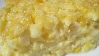 Old Fashioned CORN PUDDING  How to make CORN PUDDING Recipe [upl. by Simmonds]