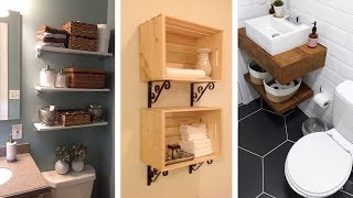 20 Genius Small Bathroom Storage Ideas [upl. by Allie]