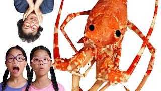 크레이피쉬 Crayfish Mukbang 먹방 TwinRooZi 할머니 Grandmother 쌍둥이루지 [upl. by Janel44]