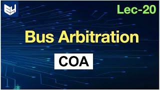 Bus arbitration in computer Organization  COA Lec20  Bhanu Priya [upl. by Alejandrina]