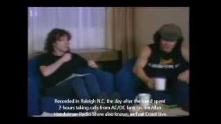 ACDCs RARE Interview with Angus Young amp Brian Johnson 1983 [upl. by Ahseinar]