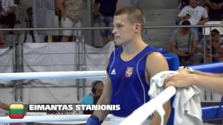 Eimantas STANIONIS  AIBA Boxer of August [upl. by Paco337]