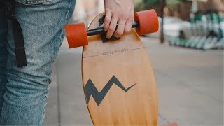 Eggboards Mini Longboard Cruiser [upl. by Alyakcm]