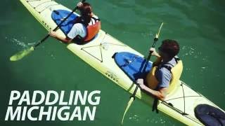 Paddling Michigan  Pictured Rocks Kayaking Tours [upl. by Marybella888]