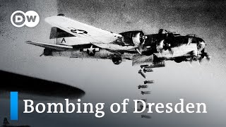 Allied bombing of Dresden Legitimate target or war crime  DW News [upl. by Mrots]