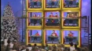 Hollywood Squares Christmas 1987  Scott vs Becky [upl. by Marmawke976]