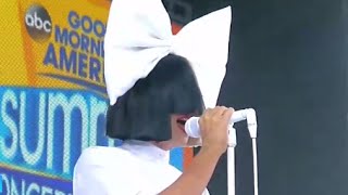 Sia  Unstoppable LIVE GMA Performance [upl. by Sup]