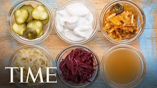 10 Foods Filled With Probiotics  TIME [upl. by Yelsna]