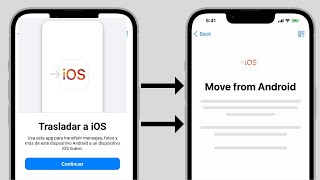 Cómo Transferir o Pasar DATOS de Android a iPhone sin PC Paso a Paso en 2022 😱 [upl. by Romilda611]