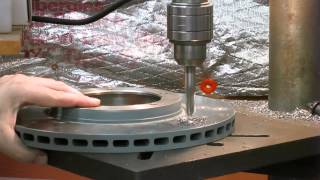 How to dimple brake rotors [upl. by Holland814]