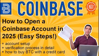 How to Open a Coinbase Account in 2025 Easy Steps [upl. by Thaddaus]