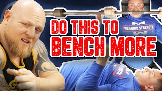 Matt Wenning Bench Press Secret Avoid Pressing Injury With JM PressJM BlakleyWestside Barbell [upl. by Pascal]