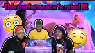 Cardi B Up WAP feat Megan Thee Stallion GRAMMYs Performance REACTION [upl. by Daegal]