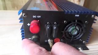 How To Connect Power Inverter  Setting Up Off Grid Solar [upl. by Lait]