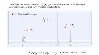 NMR Spectroscopy Practice Problems  Solving NMR Step by Step [upl. by Yerak482]