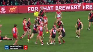 Highlights Sydney Swans v Essendon Bombers [upl. by Hagar]