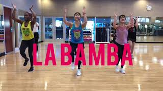 La Bamba bongo mix by Monkey Circus  Basic Warm up  JamieZumba  줌바댄스 [upl. by Corvese647]