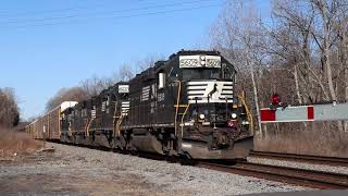 NS Train 27W at Duanesburg NY [upl. by Bondon]