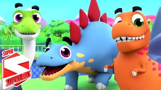 Dino Song  Dinosaur Songs For Kids amp Children  Baby Rhyme [upl. by Nallaf]