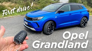 Opel Grandland hybrid POV drive amp walkaround [upl. by Zhang]