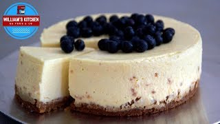 Recette du New York Cheesecake  Williams Kitchen [upl. by Karisa]