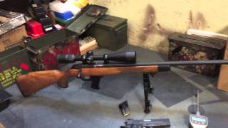 22TCM Rifle  Rock Island Armory  First Shots [upl. by Nekcarb]