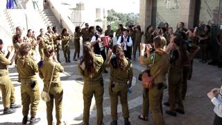 Israeli soldiers dancing in Jerusalem [upl. by Yelroc611]