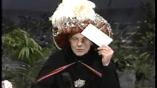 Johnny Carson  one of the final Carnac segments [upl. by Aehs]