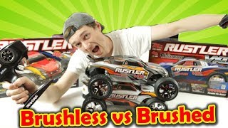 Traxxas Rustler VXL vs XL5 Comparison and Unboxing [upl. by Iliam]