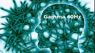 40 Hz Gamma  Pure Tone Binaural Beat  Brains Operating System [upl. by Sucitivel]