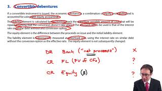 Financial instruments  convertible debentures  ACCA Financial Reporting FR [upl. by Yerggoeg591]