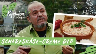 FetaSchafskäse Creme Dip  Tirokafteri nach griechischer Art  Kyriakos Kitchen [upl. by Anytsyrk112]