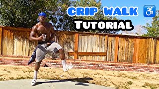 How To Crip Walk In 2021  Step by Step Tutorial [upl. by Goat]