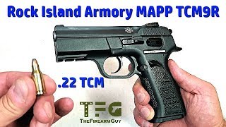 Rock Island Armory MAPP 22TCM9R  TheFireArmGuy [upl. by Mariande]