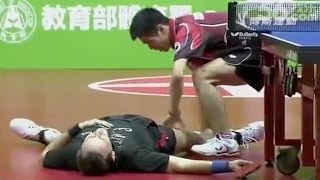 The Funniest Table Tennis Match in HISTORY [upl. by Attah922]