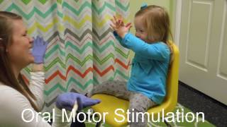 Speech Therapy  Oral Motor Stimulation [upl. by Itaws]